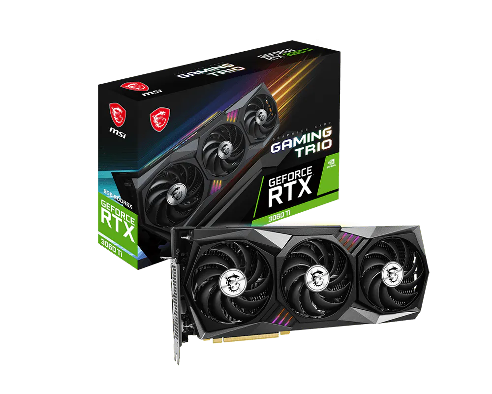 MSI GeForce RTX 3060 Ti GAMING TRIO 8GD6X